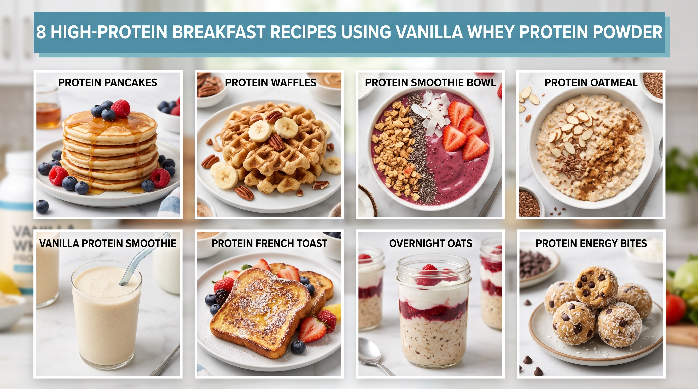 8 high protein breakfast
