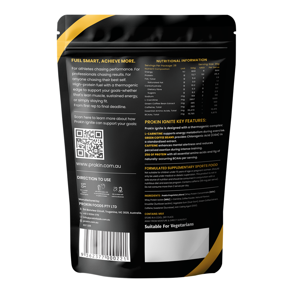 Prokin coffee whey protein nutrition facts and supplement ingredients