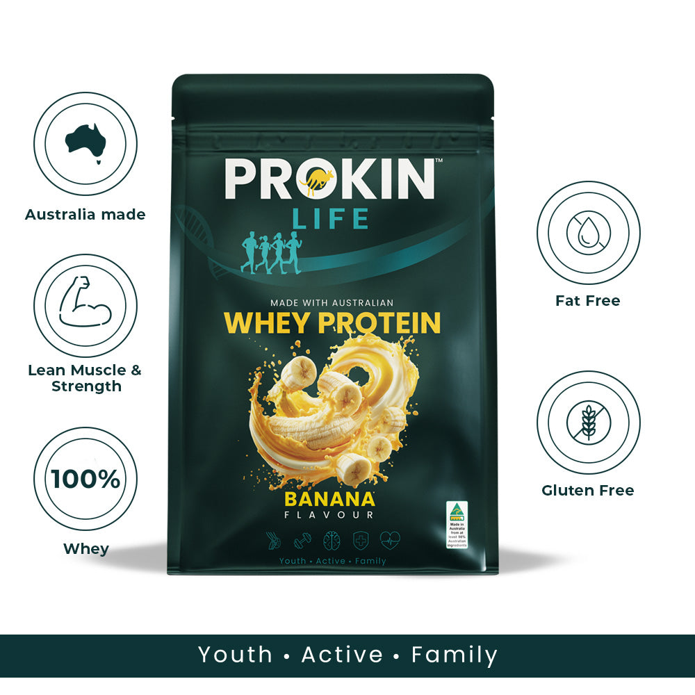 Prokin Whey Protein - Banana Flavour